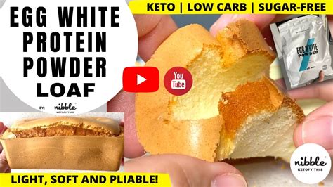 Egg White Protein Powder Loaf - YouTube