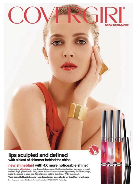 Drew Barrymore for Covergirl 2009 (CoverGirl)