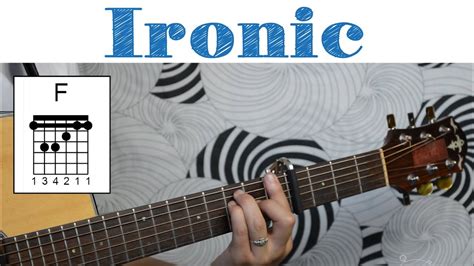 Ironic - Alanis Morissette | Easy Guitar Tutorial, Simple Chords and ...