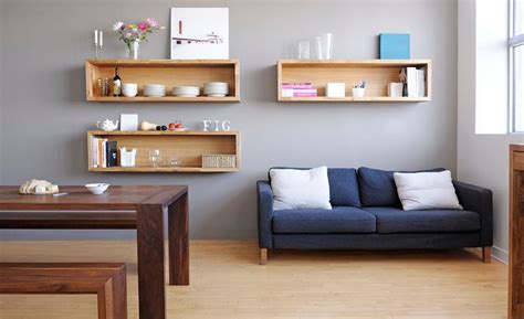 Wall-Mounted Box Shelves – A Trendy Variation On Open Shelves