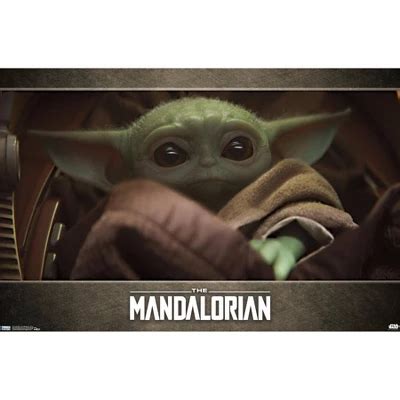 Star Wars: The Mandalorian - Eyes (baby Yoda) Premium Poster : Target