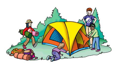 Camping kids summer camp s clip art 3 - WikiClipArt