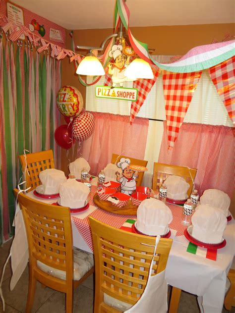there is a table set up for a birthday party