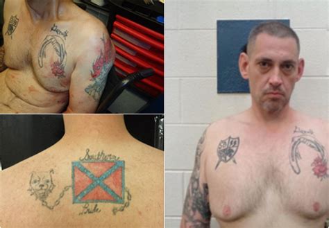 Casey White Tattoo Photos Show Nazi SS Symbol, Confederate Flag - Newsweek