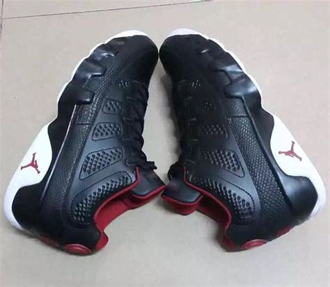 Air Jordan IX Retro Low "Black/White-Gym Red" | Complex