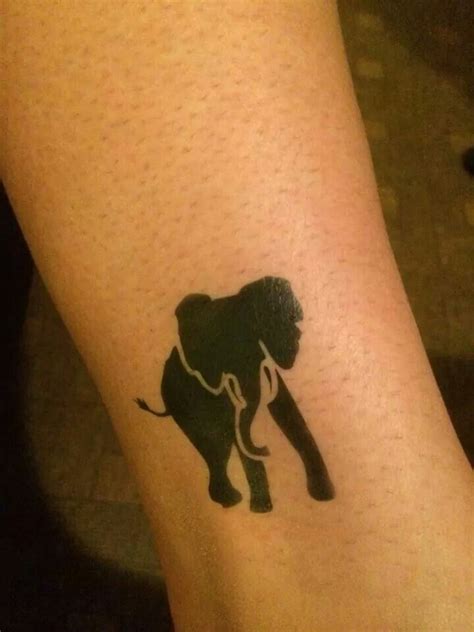 Elephant | Paw print tattoo, Animal tattoo, Paw print