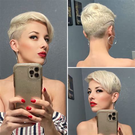 9th haircut - Trending Pixie