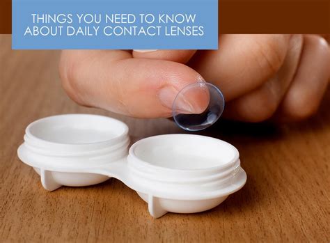 Things You Need to Know About Daily Contact Lenses | Vienna VA | Vienna Eyecare Center