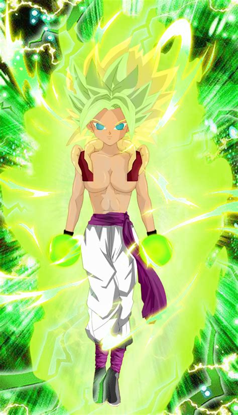 Caulifla and Kale Fusion (Fusion Dance) (Kefla?) by GizmomcS on DeviantArt