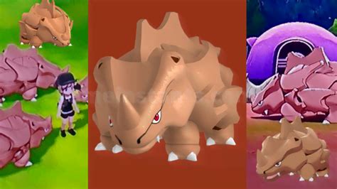 How To Catch A Shiny Rhyhorn In Pokemon Go - Gameinstants