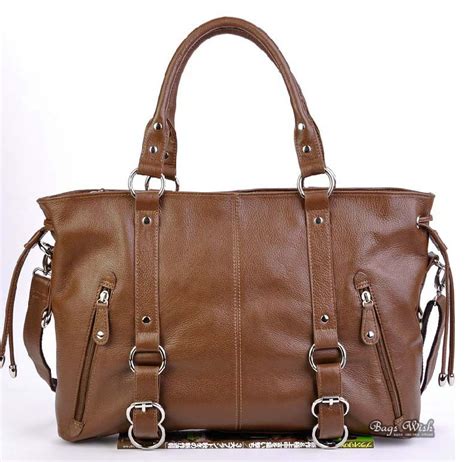 Black Leather Handbag Satchel | semashow.com