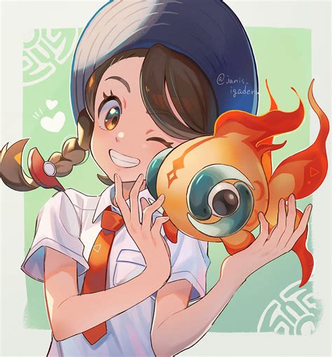 juliana and chi-yu (pokemon and 1 more) drawn by janis_(hainegom ...