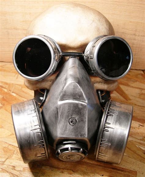 Pin on Steampunk gas mask