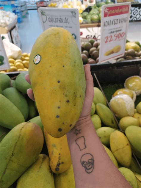 A big mango. : r/fruit