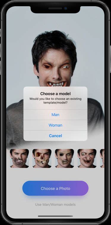 Scary Faces - iOS App Source Code by Apps4World | Codester