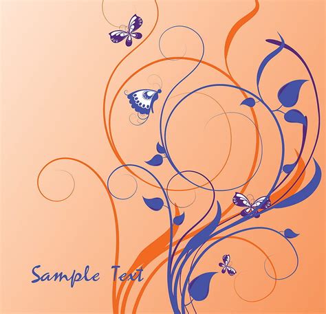 Fantasy floral background vector ai eps | UIDownload