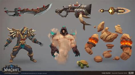 Blizzard Entertainment World of Warcraft Art Blast—Character Art - ArtStation Magazine