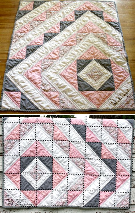 Quilt Today: HST Baby Quilt - Tutorial