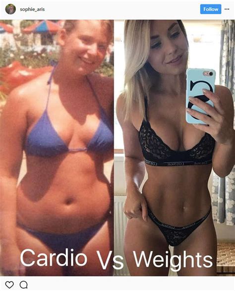 Before and after photos on Instagram show how lifting weights is the ...