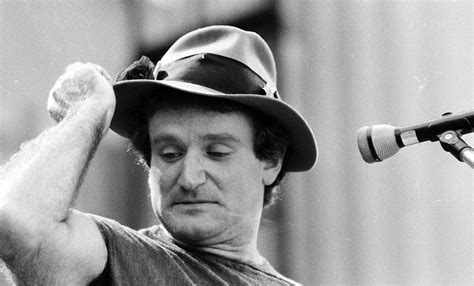 Oct. 4, 1980: Robin Williams emcees the Bread & Roses concert at the Greek Theatre in Berkeley ...