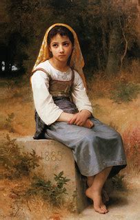 William-Adolphe Bouguereau "Meditation" 1885 | William-Adolp… | Flickr