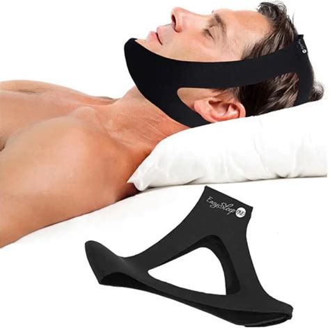 Anti Snore Chin Strap Sleep Aid Straps Snores Stopper Jaw Solution ...