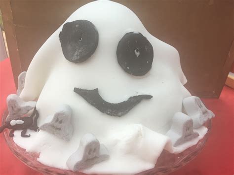 Halloween ghost cake - The Great British Bake Off | The Great British Bake Off