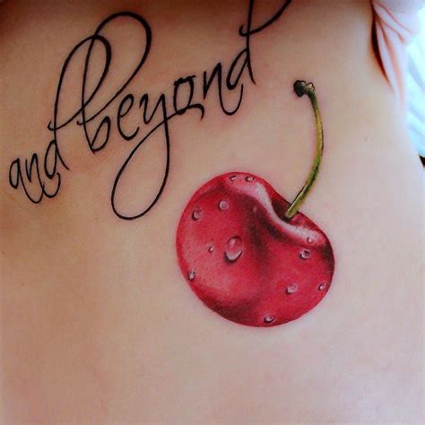 Cherry tattoo by Mariusz Kaczmarek | Tatuering, Liljor, Bilder