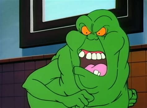 Screenshot of The Slimer from the Real Ghostbuster series of cartoon ...