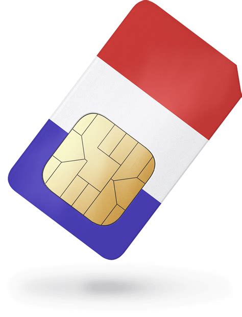 Triple format French prepaid SIM - incl. 125min of airtime - Europacell