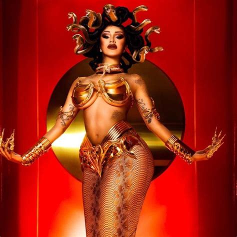 Cardi B Transforms Into Greek Goddess Medusa for Halloween | Celebrity ...