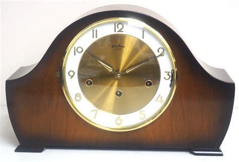 Triple Chime 8-day Mantel Clock - Fine Bentima Westminster Chime Mantle Clock - 1073 / LA413852 ...