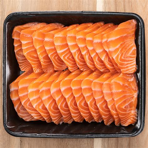 3 x SALMON SASHIMI 500g (1.5 kg in total) – Mottomart