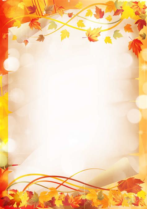 Pin by Rita Rajwanshi on Borders/Frames - Autumn | Floral border design, Boarder designs, Page ...