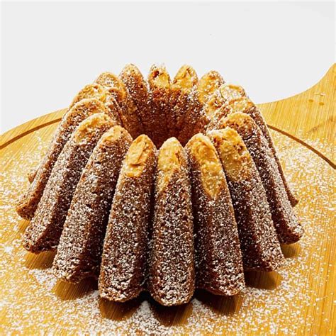 BEST Marzipan Cake Recipe (Bundt Christmas Cake) - Veena Azmanov Kitchen