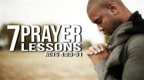 May 3 Sermon - 7 Prayer Lessons - YouTube