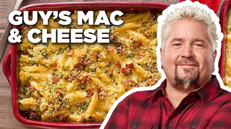 Mac Daddy Bacon Mac and Cheese with Guy Fieri | Food Network - YouTube | Food network recipes ...