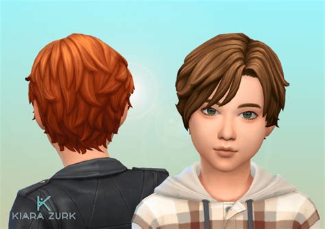 New Sims 4 Male Child Hair Custom Content — SNOOTYSIMS