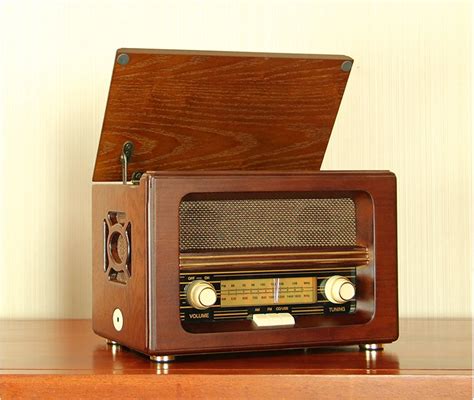 Classical Radio Antique Radio Vintage Cd Machine Insert Card Speaker Fm ...