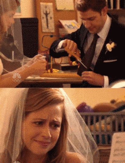 Because they taught you that things can go right, even when they go wrong. | 21 Ways Jim And Pam ...