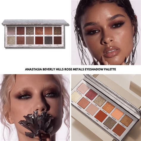 Palette Preview! Anastasia Beverly Hills Rose Metals Eyeshadow Palette - BeautyVelle | Makeup News