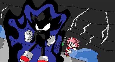 Dark Sonic Unleashed by AllenGutairHero on DeviantArt