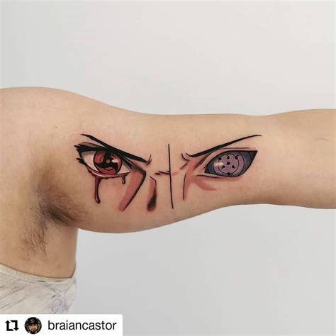 Sasuke Sharingan Tattoo