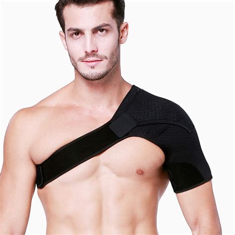 Buy Left Shoulder Brace for Women and Men,Adjustable Neoprene Torn Rotator Cuff Shoulder ...