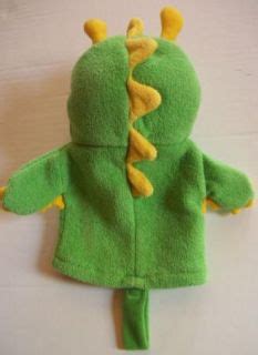 Baby Einstein Bard The Green Dragon 9 Plush Stuffed Hand Glove Puppet ...