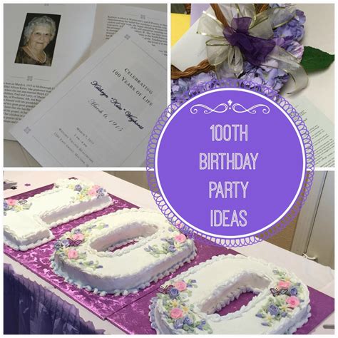 100th Birthday Party Ideas Decorations | BirthdayBuzz