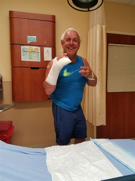 Ric Flair Shows His Gory Finger Injury Wrestling News - WWE News, AEW News, WWE Results ...