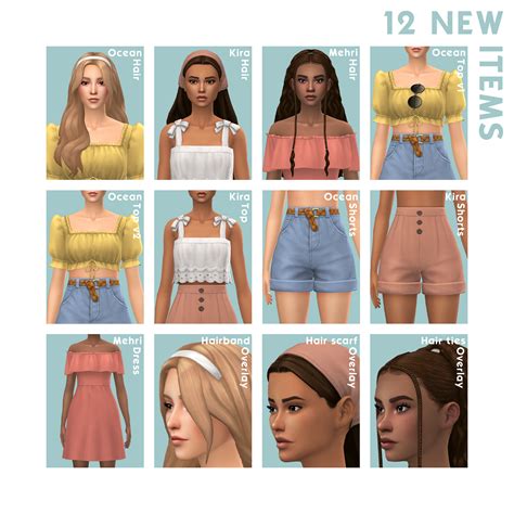 QICC - June 2022 Collection - Screenshots - The Sims 4 Create a Sim ...