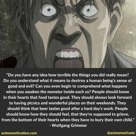 The Most Thoughtful Anime Quotes From "Monster" You Should See