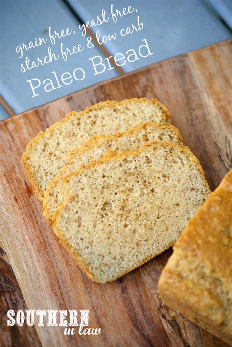 Yeast Free Paleo Bread Recipe – gluten free, low carb, grain free ...